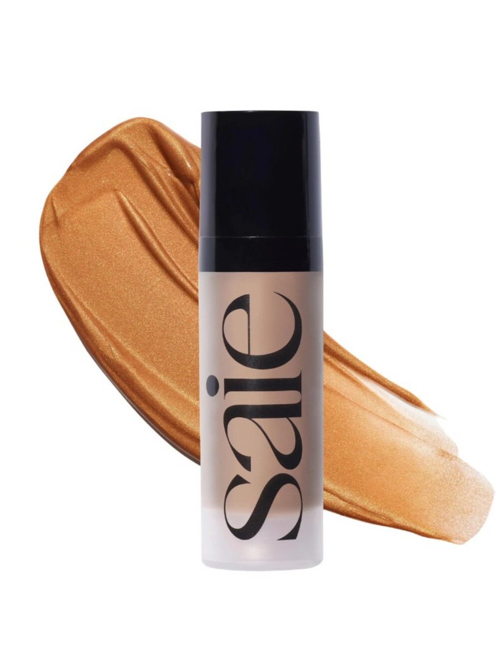 Saie Glowy Super Gel Lightweight Dewy Multipurpose Illuminator In Sunglow 5ml